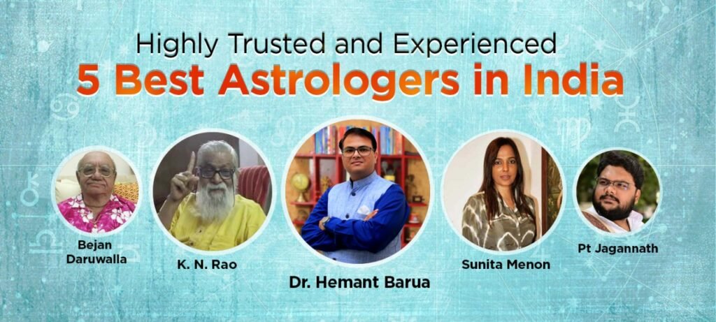 Highly Trusted and Experienced 5 Best Astrologers in India ft. Bejan Daruwalla Hemant Barua K.N. Rao and other