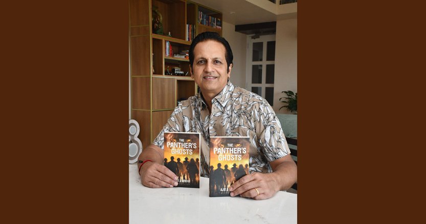 Ajit Menon Author The Panther’s Ghosts and Anil Verma Lyricist and Screenplay Writer