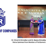 Goa Entrepreneur & Philanthropist Dr. Vinod G. Shirodkar Honoured with Prestigious ‘Rashtri