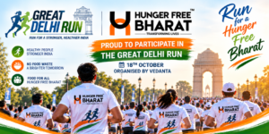Hunger Free Bharat Delhi Run Poster